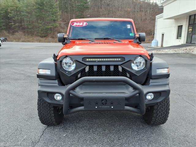 used 2023 Jeep Wrangler car, priced at $34,880