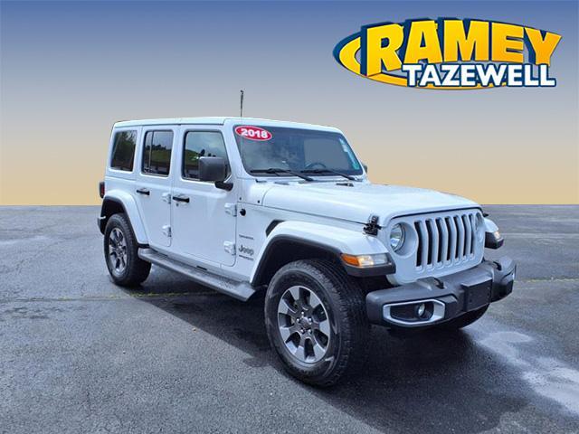 used 2018 Jeep Wrangler Unlimited car, priced at $29,880
