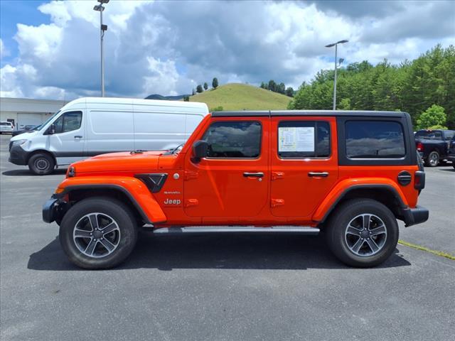 used 2023 Jeep Wrangler car, priced at $36,880