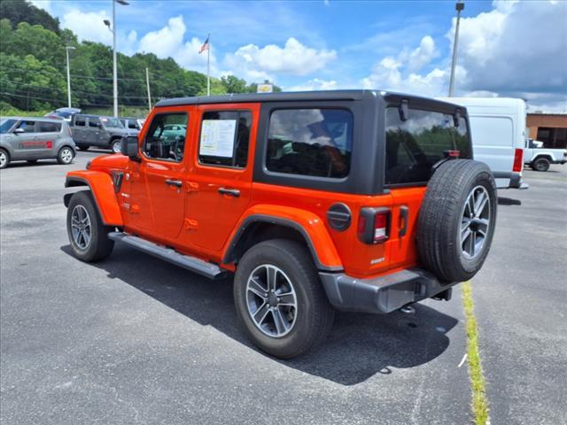 used 2023 Jeep Wrangler car, priced at $36,880