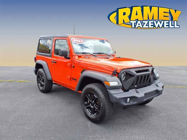 used 2023 Jeep Wrangler car, priced at $30,880