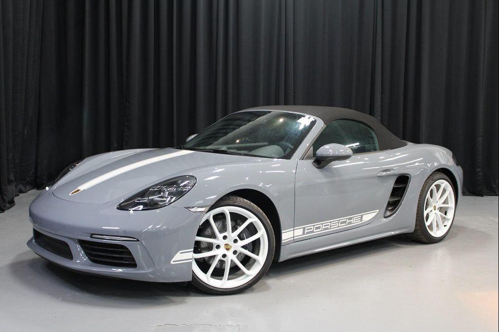 new 2024 Porsche 718 Boxster car, priced at $92,300