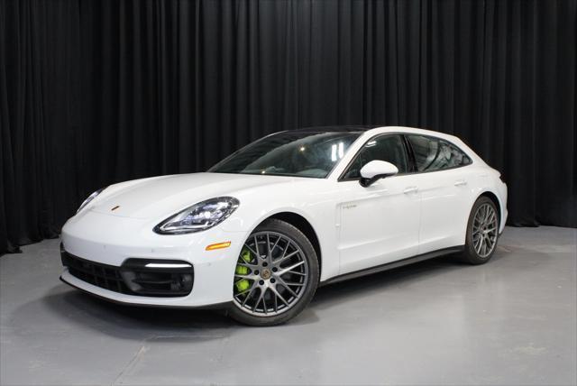 used 2023 Porsche Panamera e-Hybrid Sport Turismo car, priced at $109,777