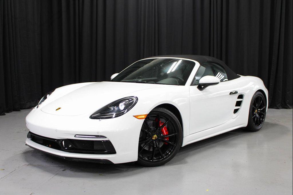 used 2025 Porsche 718 Boxster car, priced at $106,777