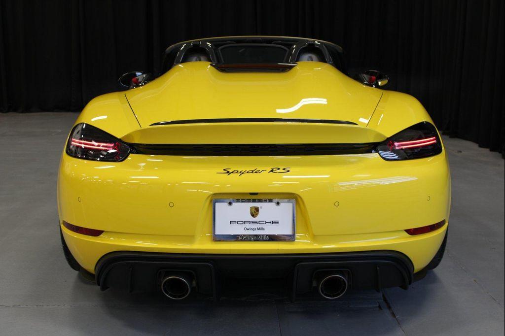 used 2025 Porsche 718 Spyder car, priced at $226,888