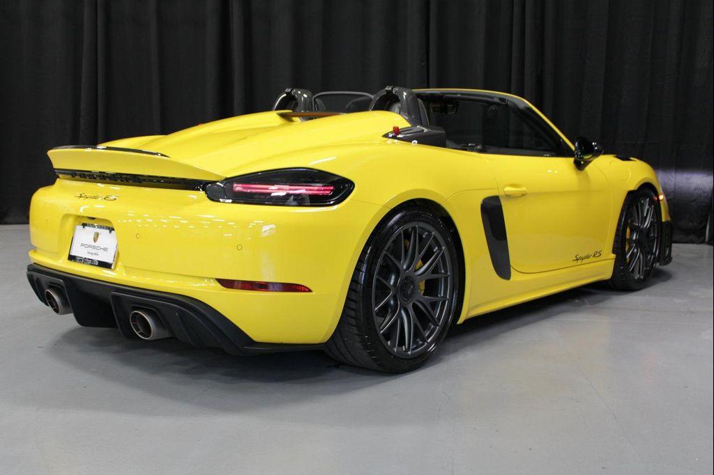used 2025 Porsche 718 Spyder car, priced at $226,888