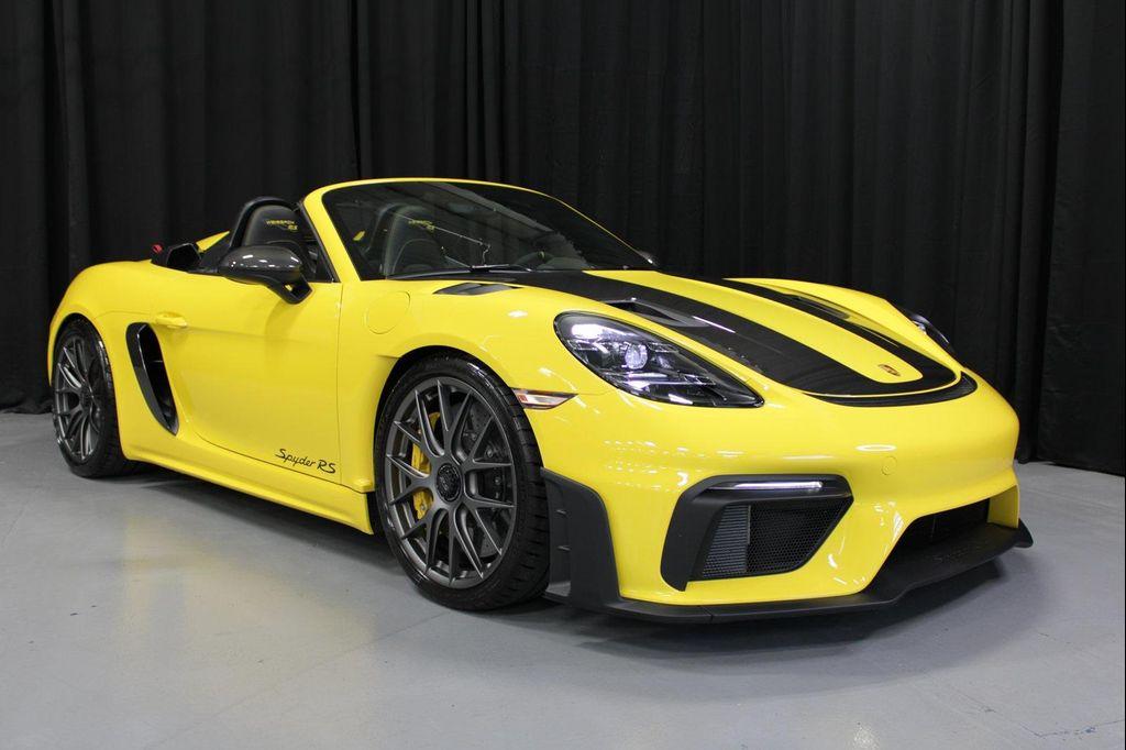 used 2025 Porsche 718 Spyder car, priced at $226,888