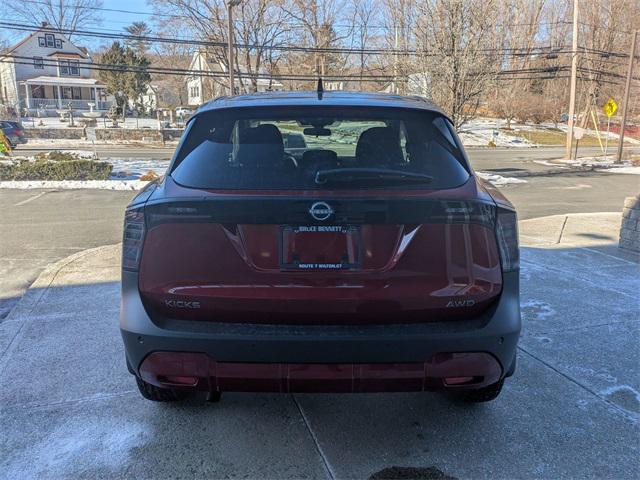 new 2025 Nissan Kicks car, priced at $27,585