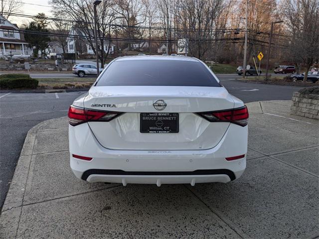 used 2021 Nissan Sentra car, priced at $15,490