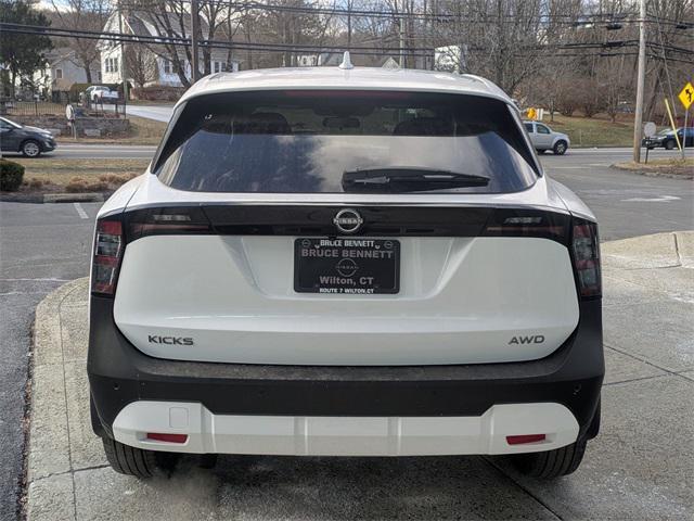 new 2025 Nissan Kicks car, priced at $27,160