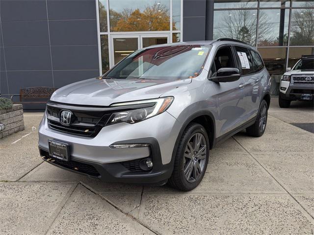 used 2022 Honda Pilot car, priced at $25,996