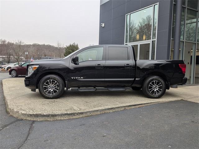 used 2022 Nissan Titan car, priced at $26,490