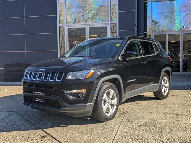 used 2021 Jeep Compass car, priced at $15,490