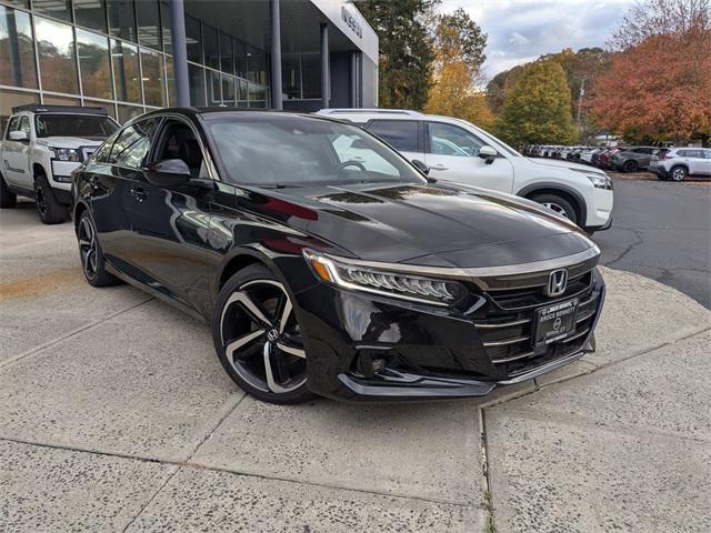 used 2021 Honda Accord car, priced at $20,989