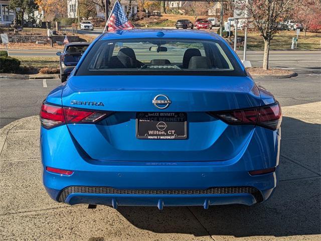 new 2025 Nissan Sentra car, priced at $24,125