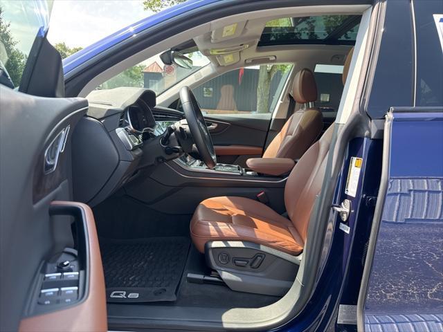 used 2022 Audi Q8 car, priced at $44,500