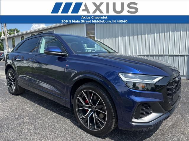 used 2022 Audi Q8 car, priced at $44,500