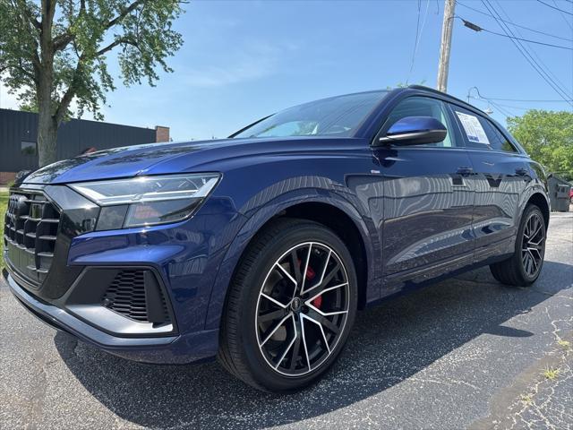 used 2022 Audi Q8 car, priced at $44,500