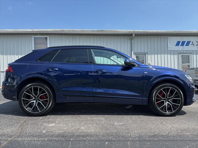 used 2022 Audi Q8 car, priced at $44,500