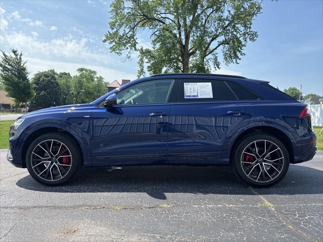 used 2022 Audi Q8 car, priced at $44,500