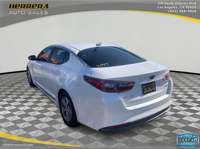used 2016 Kia Optima Hybrid car, priced at $9,500