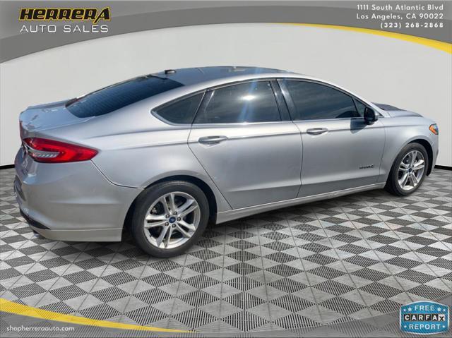 used 2018 Ford Fusion Hybrid car, priced at $7,395