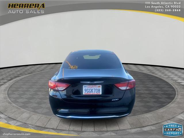 used 2015 Chrysler 200 car, priced at $8,995