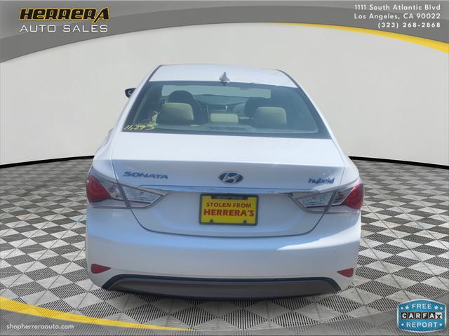 used 2015 Hyundai Sonata Hybrid car, priced at $8,600