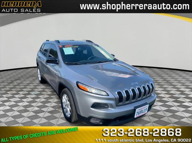 used 2016 Jeep Cherokee car, priced at $10,095