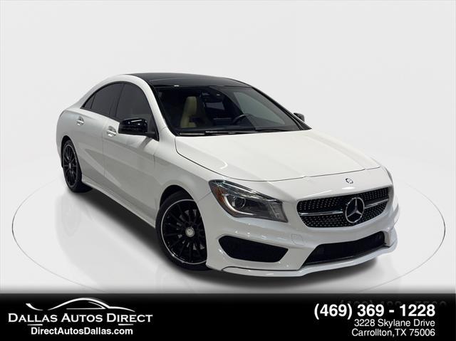 used 2016 Mercedes-Benz CLA-Class car, priced at $15,498