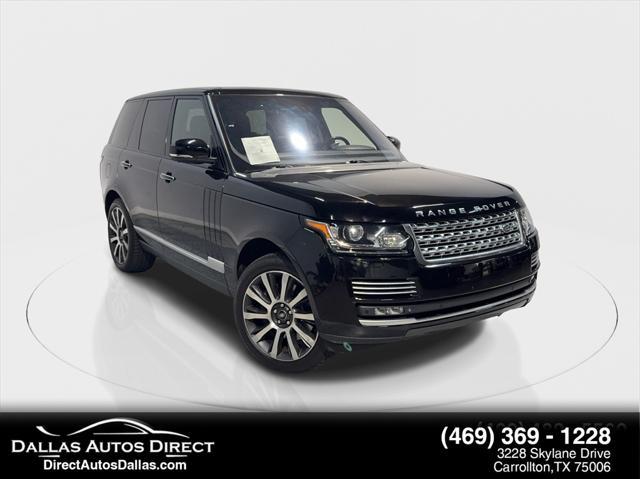 used 2015 Land Rover Range Rover car, priced at $27,440