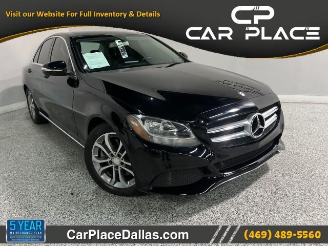 used 2015 Mercedes-Benz C-Class car, priced at $13,777