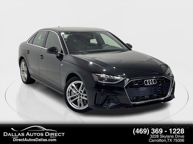 used 2021 Audi A4 car, priced at $27,995