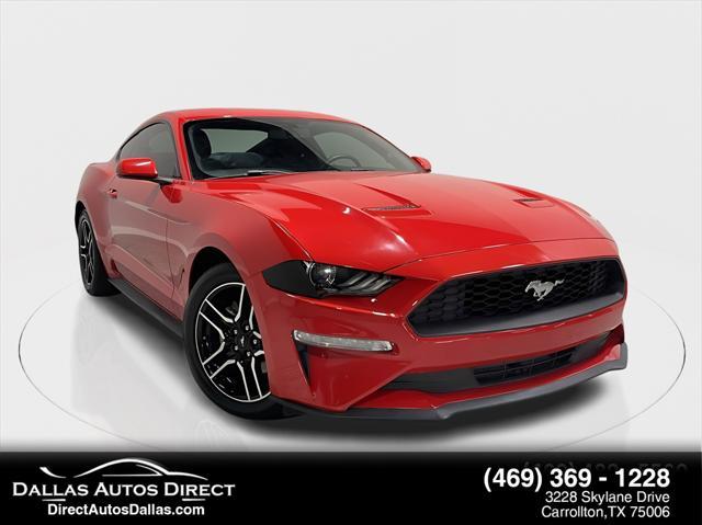 used 2018 Ford Mustang car, priced at $15,639