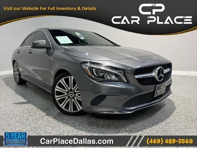 used 2018 Mercedes-Benz CLA 250 car, priced at $16,498