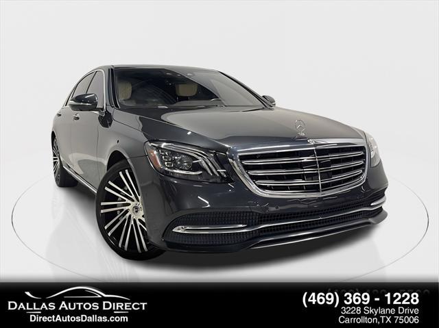 used 2018 Mercedes-Benz S-Class car, priced at $30,495