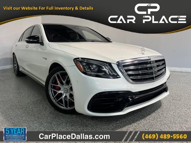 used 2018 Mercedes-Benz AMG S 63 car, priced at $73,998