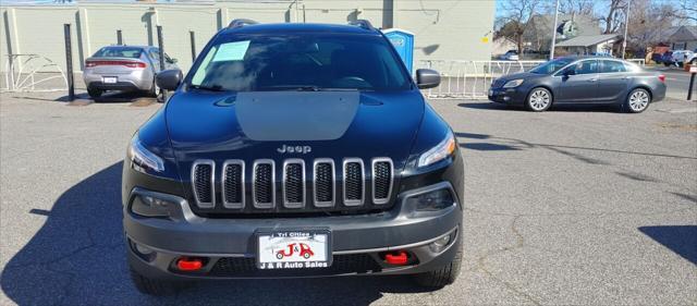 used 2017 Jeep Cherokee car, priced at $12,990