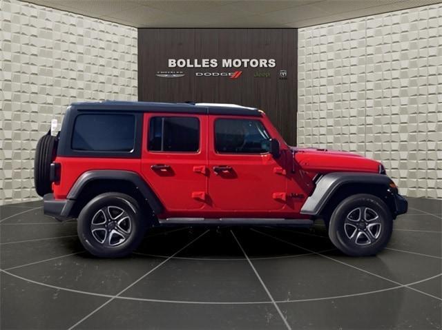 used 2021 Jeep Wrangler Unlimited car, priced at $30,560
