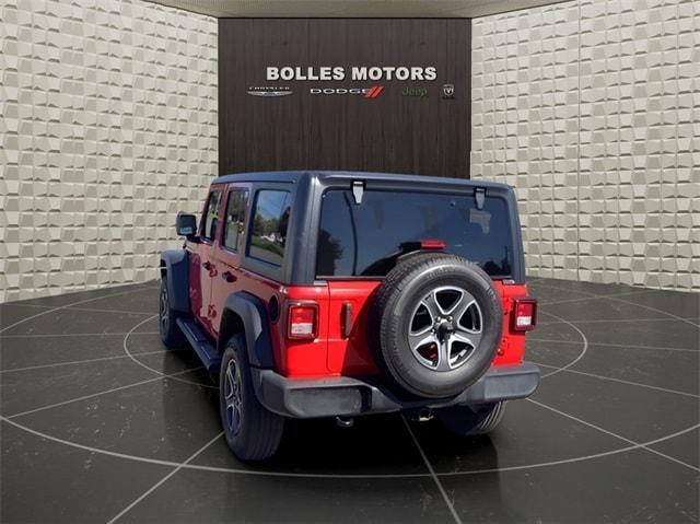 used 2021 Jeep Wrangler Unlimited car, priced at $30,560