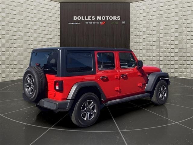used 2021 Jeep Wrangler Unlimited car, priced at $30,560