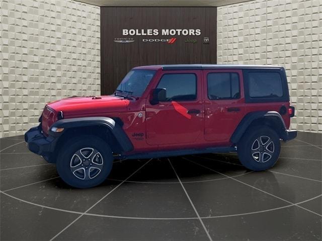 used 2021 Jeep Wrangler Unlimited car, priced at $30,560