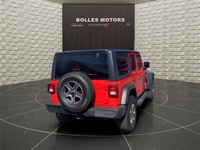 used 2021 Jeep Wrangler Unlimited car, priced at $30,560