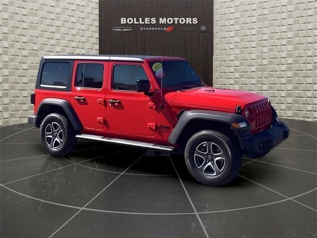 used 2021 Jeep Wrangler Unlimited car, priced at $30,560