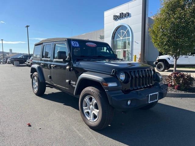 used 2020 Jeep Wrangler Unlimited car, priced at $28,987