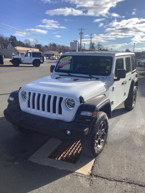 used 2021 Jeep Wrangler Unlimited car, priced at $29,777