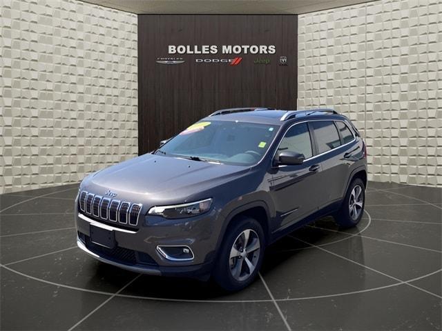 used 2021 Jeep Cherokee car, priced at $27,935