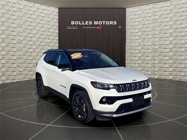 used 2022 Jeep Compass car, priced at $23,696