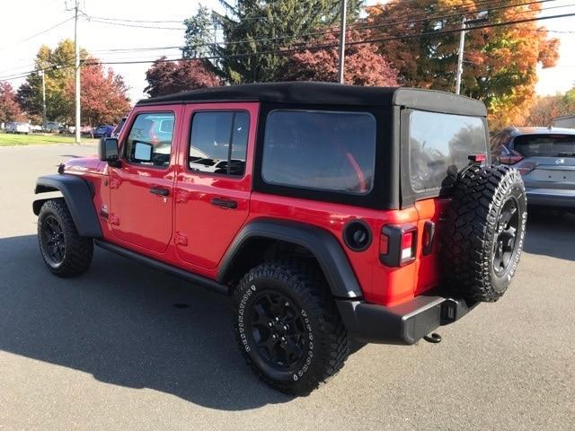 used 2021 Jeep Wrangler Unlimited car, priced at $35,932