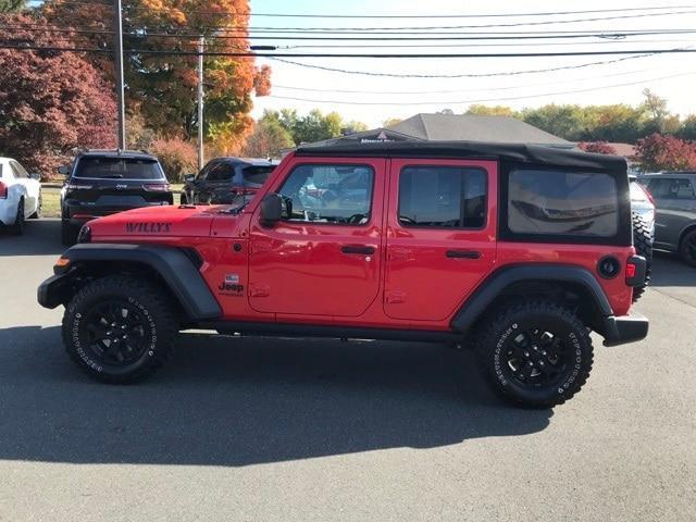 used 2021 Jeep Wrangler Unlimited car, priced at $35,932